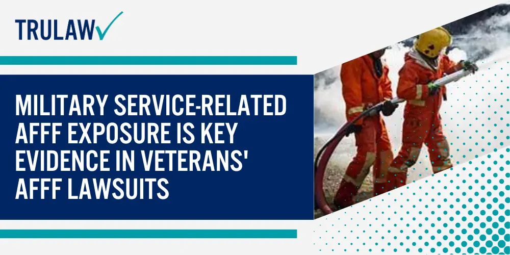 Military service-related AFFF exposure is key evidence in veterans' AFFF lawsuits
