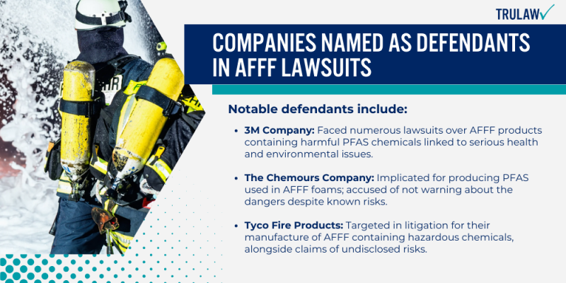 Afff Lawsuit January Update Firefighting Foam Lawsuit