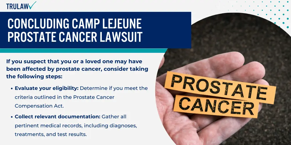 Concluding Camp Lejeune Prostate Cancer Lawsuit