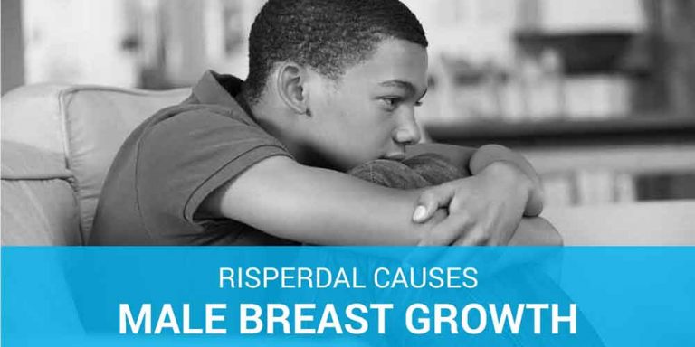 risperdal causes male breast growth