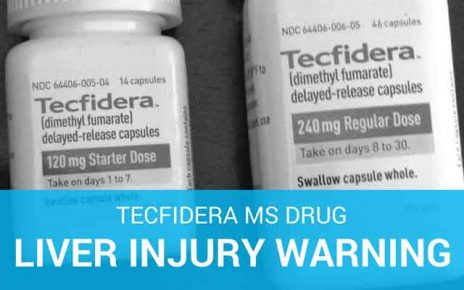 tecfidera liver injury warning