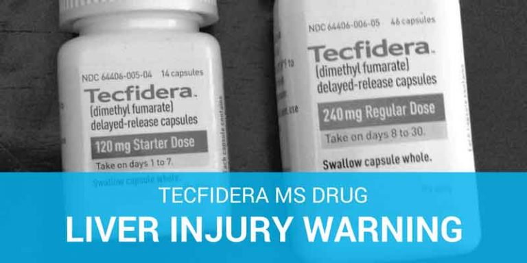 tecfidera liver injury warning