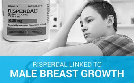 risperdal causes male breast growth