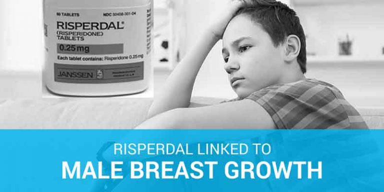 risperdal causes male breast growth