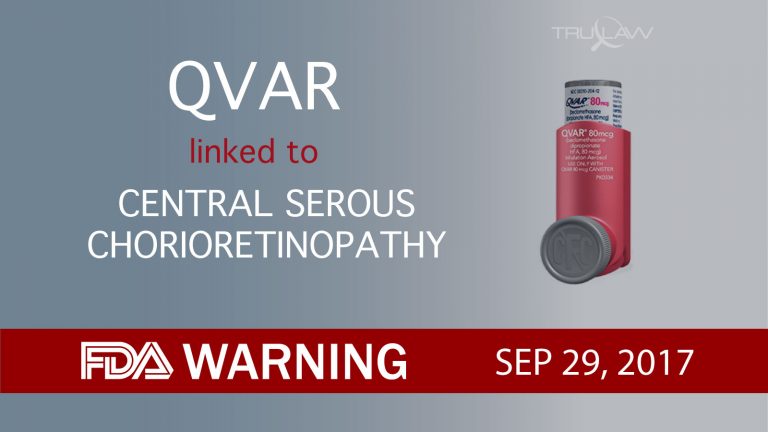 QVAR linked to Central Serous Chorioretinopathy
