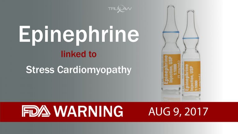 FDA Warning Epinephrine can lead to Stress Cardiomyopathy