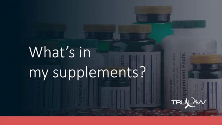 Supplement bottles questioning ingredients in them