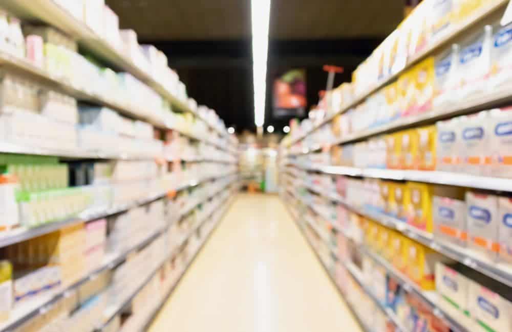 formula aisle at the store