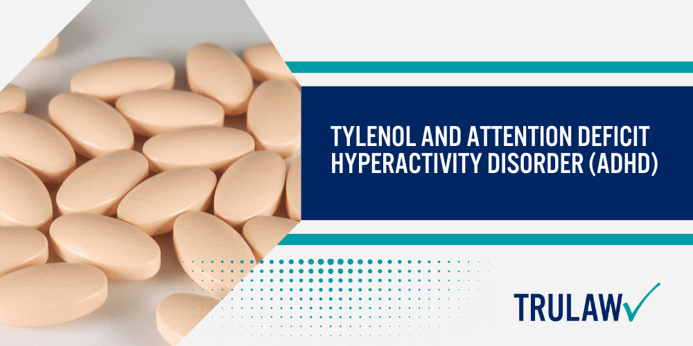 Tylenol-Autism-ADHD-Lawsuit-Acetaminophen-Autism-ADHD-Lawsuit-Banner-Image; Tylenol Use While Pregnant Linked To Neurological Disorders In Children;  Tylenol And Autism Spectrum Disorder (ASD); Tylenol And Attention Deficit Hyperactivity Disorder (ADHD)