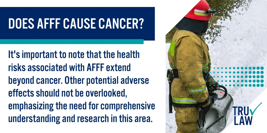 DOES AFFF CAUSE CANCER