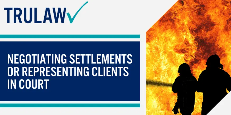 Negotiating Settlements or Representing Clients in Court (1)