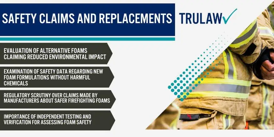 Safety Claims and Replacements Assessing the Reassurances of Chemicals Used in Firefighting Foam
