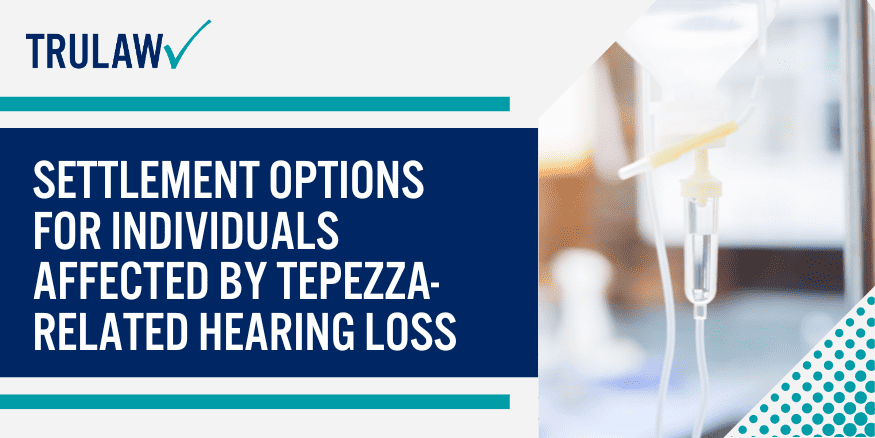 Settlement Options For Individuals Affected By Tepezza-Related Hearing Loss 