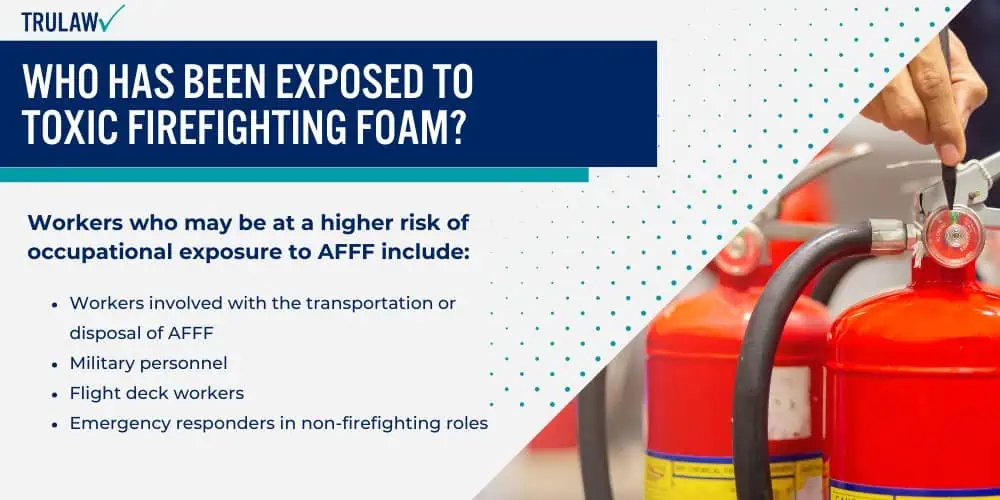 Who Has Been Exposed to Toxic Firefighting Foam