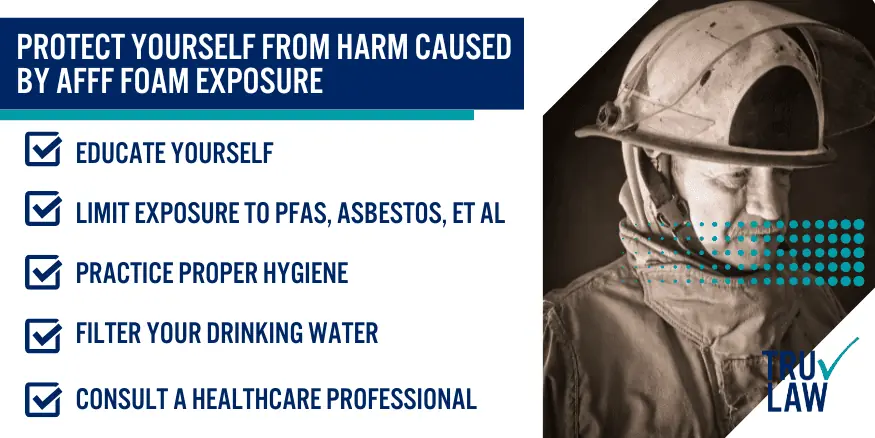 protect yourself from potential harm caused by AFFF foam exposure