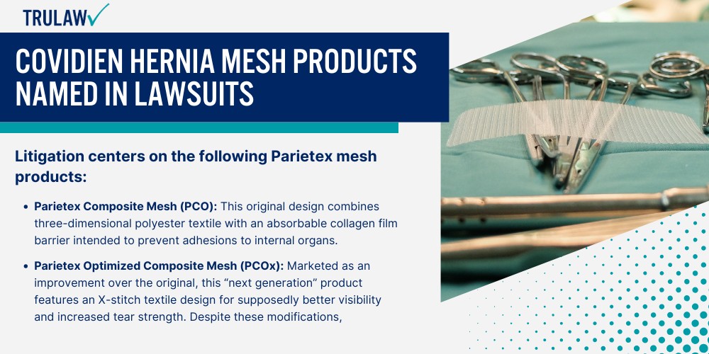 Covidien Hernia Mesh Products Named in Lawsuits