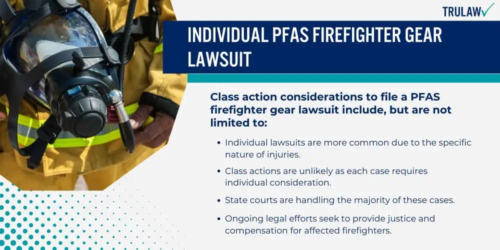 Individual PFAS Firefighter Gear Lawsuit