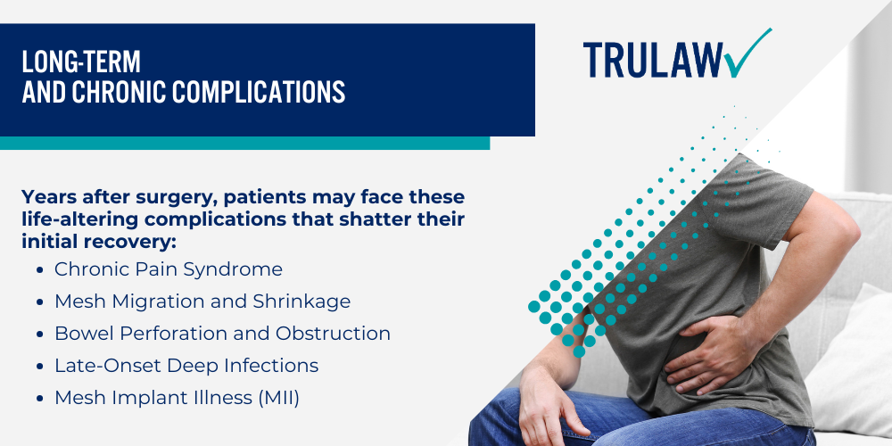 Common Defendants and Their Mesh Products; Hernia Mesh Complications and Injuries; Immediate and Short-Term Complications; Long-Term and Chronic Complications