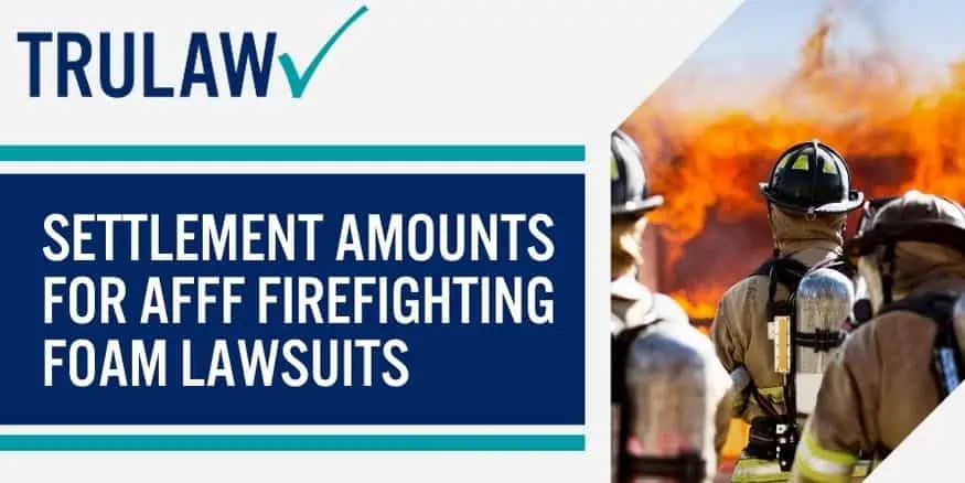 Settlement Amounts for AFFF Firefighting Foam Lawsuits