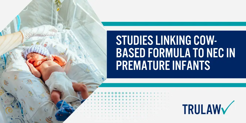 Studies Linking Cow-based Formula to NEC in Premature Infants