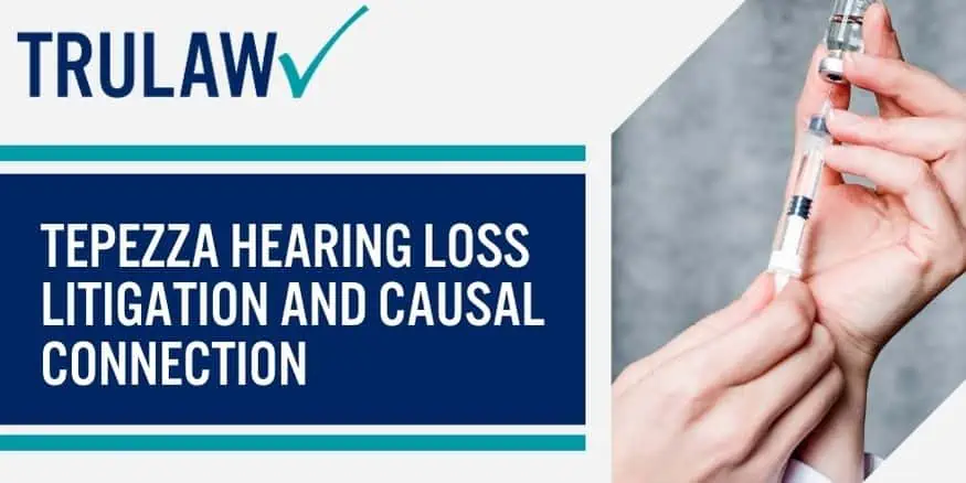 Tepezza Hearing Loss Litigation and Causal Connection