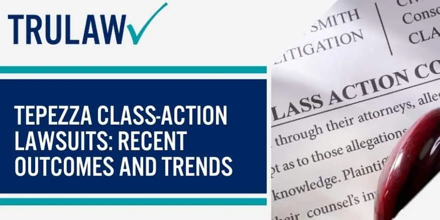 Tepezza class-action lawsuits Recent outcomes and trends