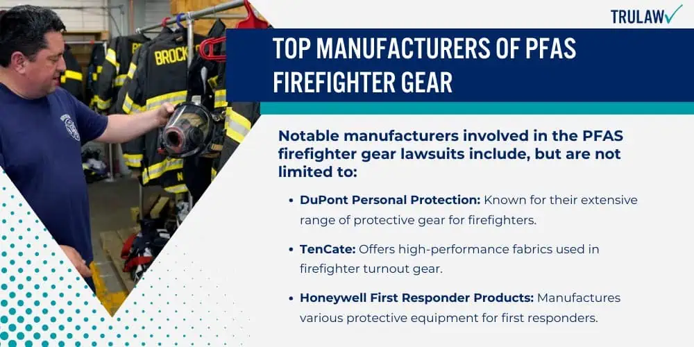 Top Manufacturers Of PFAS Firefighter Gear