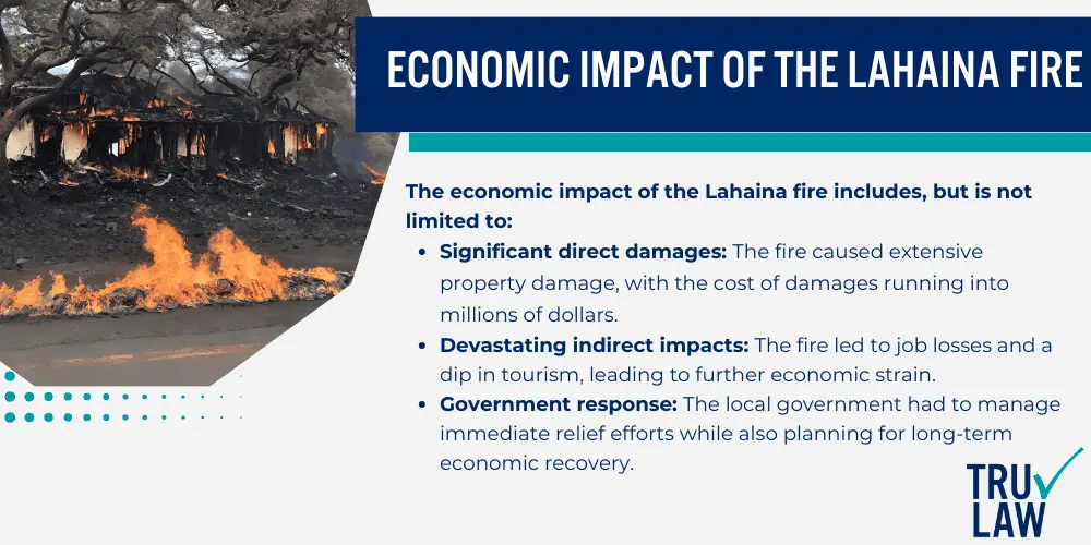 Economic Impact of the Lahaina Fire