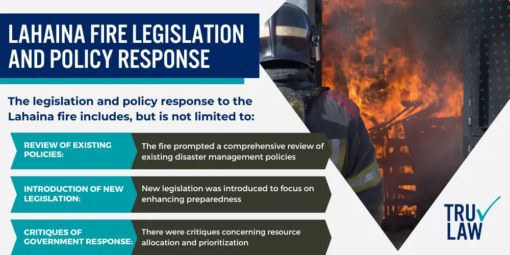 Lahaina Fire Legislation and Policy Response