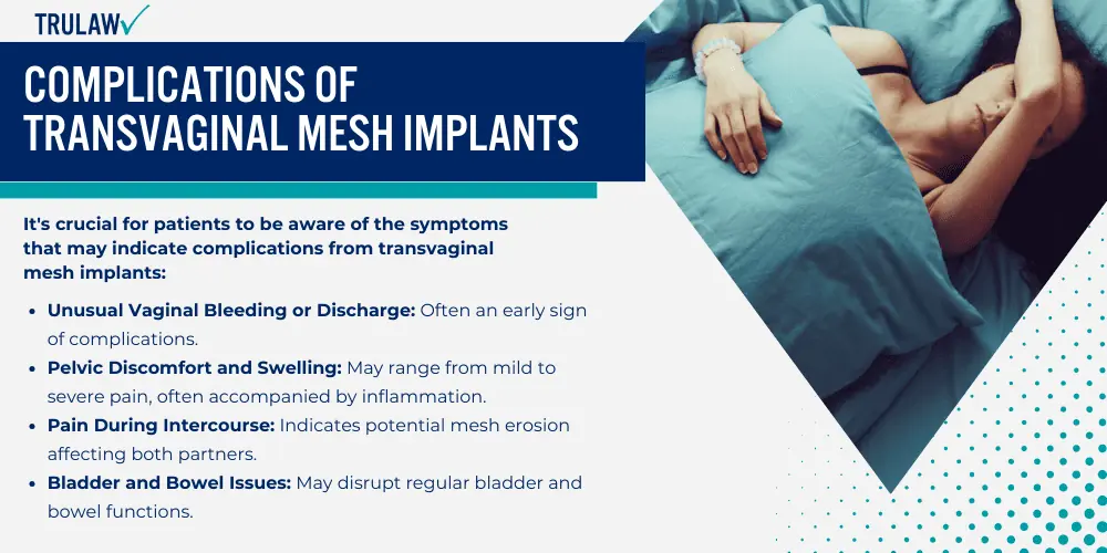 Complications of Transvaginal Mesh Implants