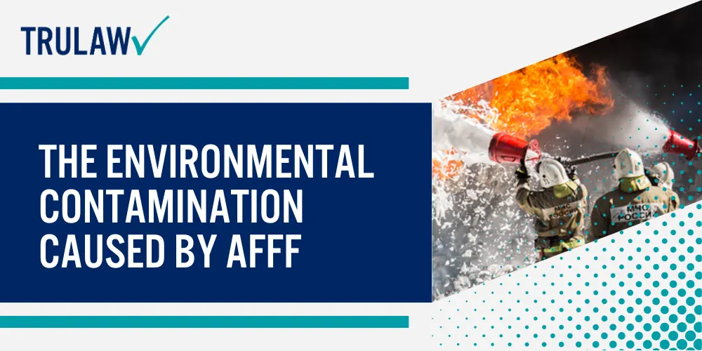 Environmental contamination caused by AFFF