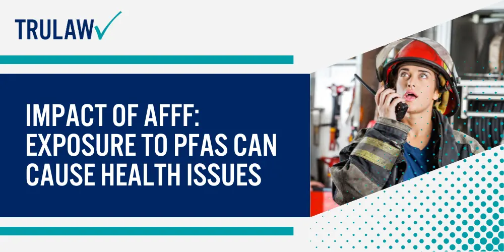 Impact of AFFF Exposure to PFAS can cause health issues