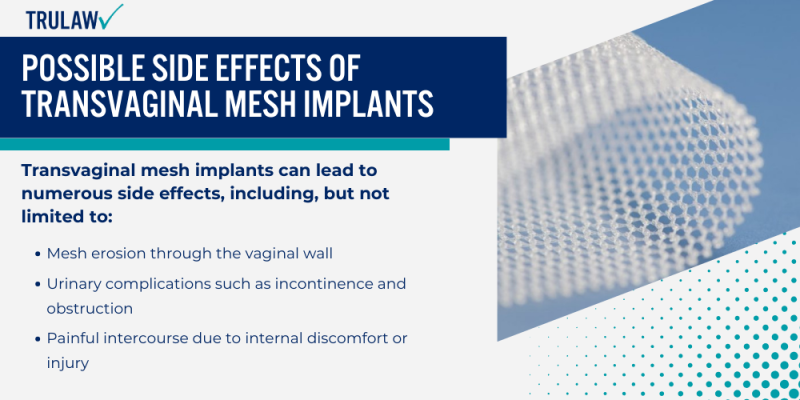 Transvaginal Mesh What Are The Symptoms Of Mesh Erosion