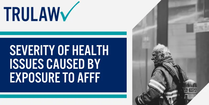Severity Of Health Issues Caused By Exposure To AFFF