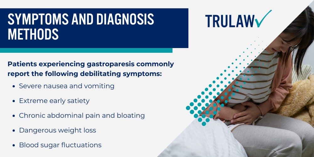 GLP-1 Medications and Ozempic Lawsuits; What Is Ozempic and How Does It Work; Other GLP-1 Medications Involved in Litigation; Serious Side Effects Linked to Ozempic; Gastrointestinal Injuries and Complications; Vision Loss and NAION Concerns; Additional Reported Adverse Effects; Gastroparesis_ The Most Common Ozempic Injury; What Is Gastroparesis and How Does It Develop; GLP-1 Medications and Ozempic Lawsuits; What Is Ozempic and How Does It Work; Other GLP-1 Medications Involved in Litigation; Serious Side Effects Linked to Ozempic; Gastrointestinal Injuries and Complications; Vision Loss and NAION Concerns; Additional Reported Adverse Effects; Gastroparesis_ The Most Common Ozempic Injury; What Is Gastroparesis and How Does It Develop; Symptoms and Diagnosis Methods