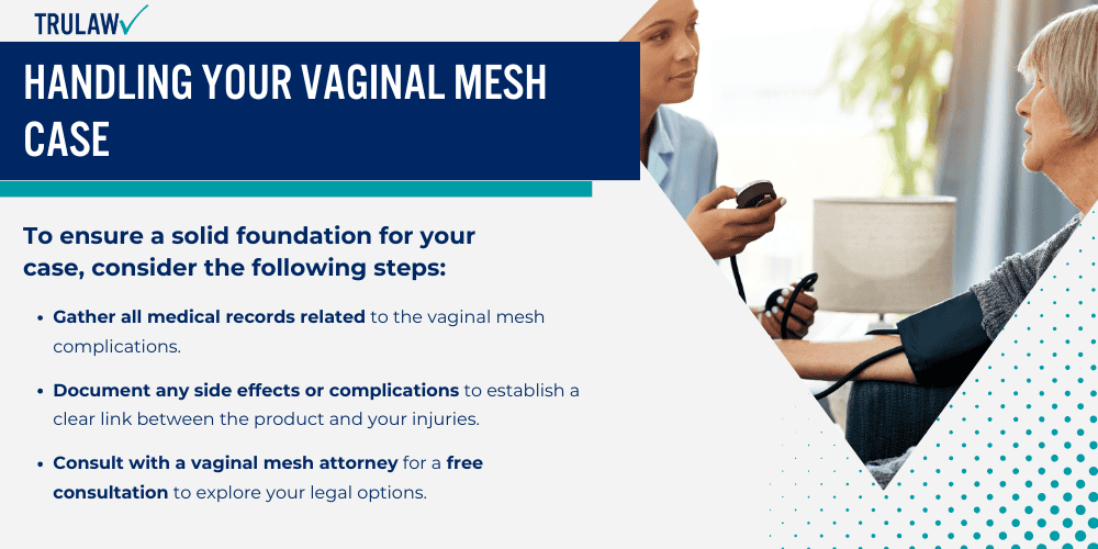 Handling Your Vaginal Mesh Case