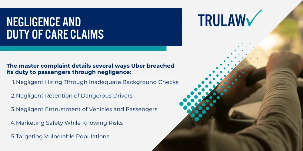 Can I Still File a Claim in the Uber Sexual Assault MDL; Uber's Legal Liability to Protect Passengers; Negligence and Duty of Care Claims