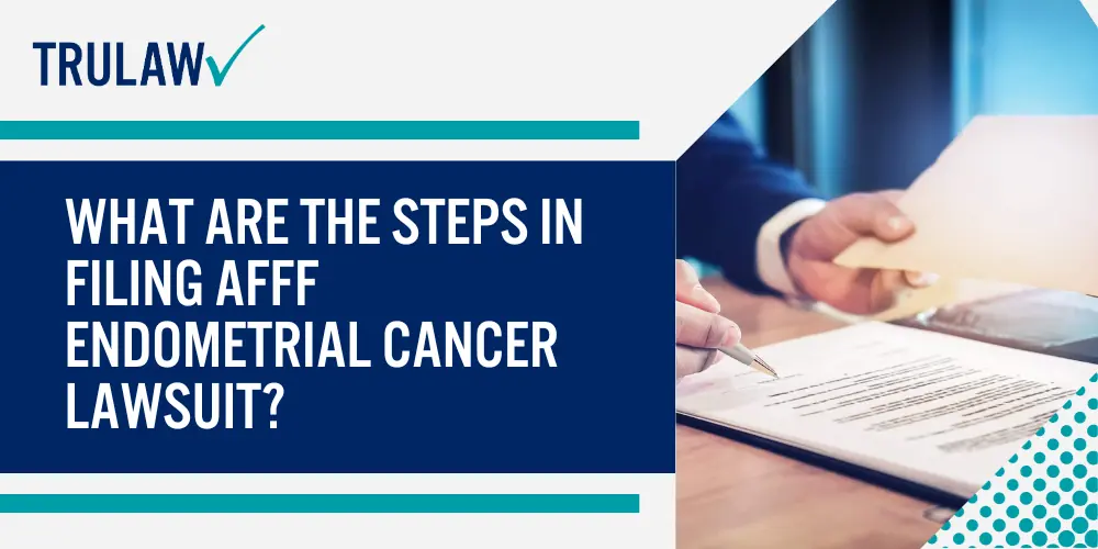 What Are The Steps in Filing AFFF Endometrial Cancer Lawsuit
