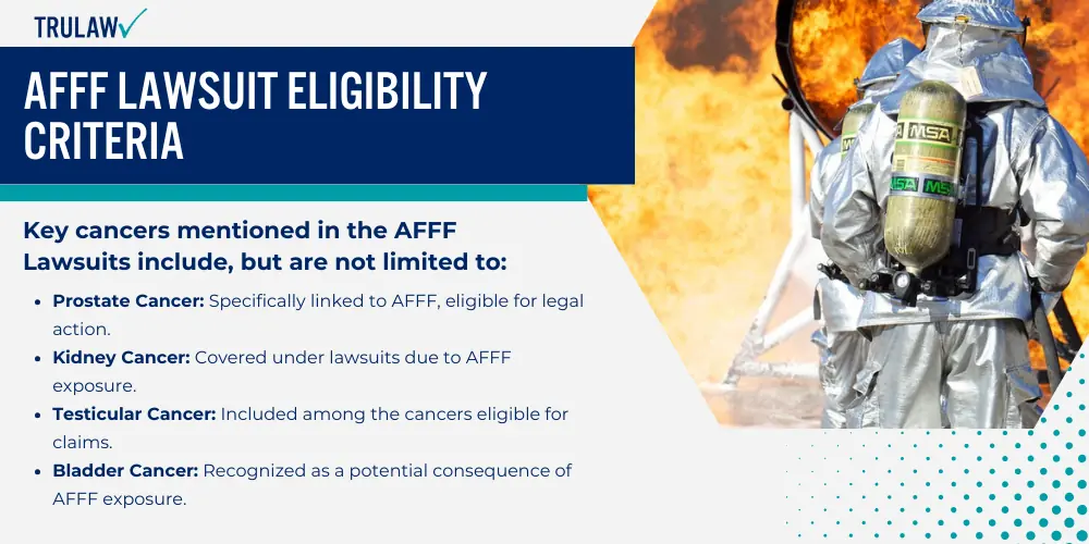 AFFF Lawsuit Eligibility Criteria