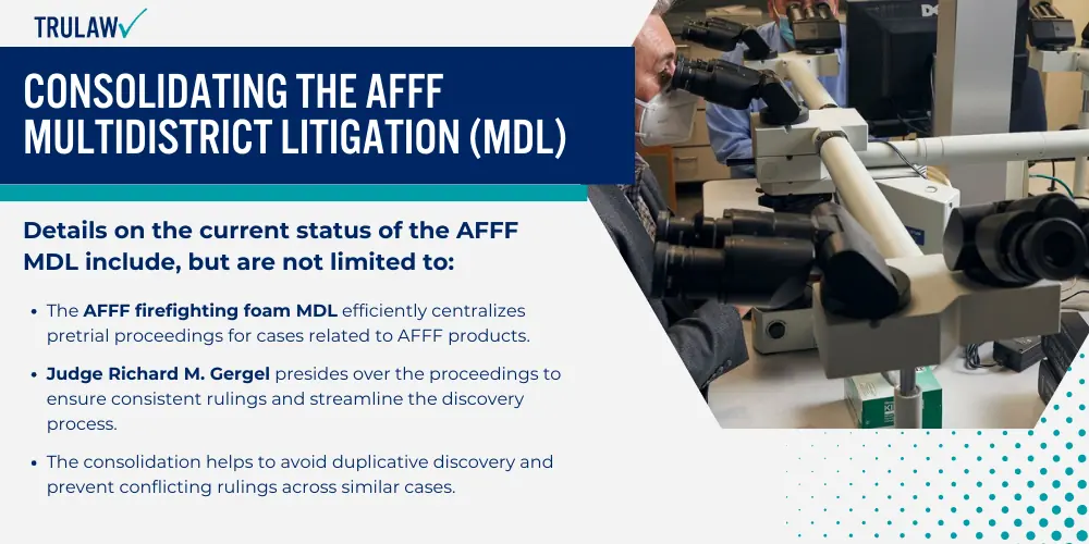 Consolidating the AFFF Multidistrict Litigation (MDL)