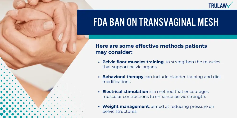 FDA Ban on Transvaginal Mesh