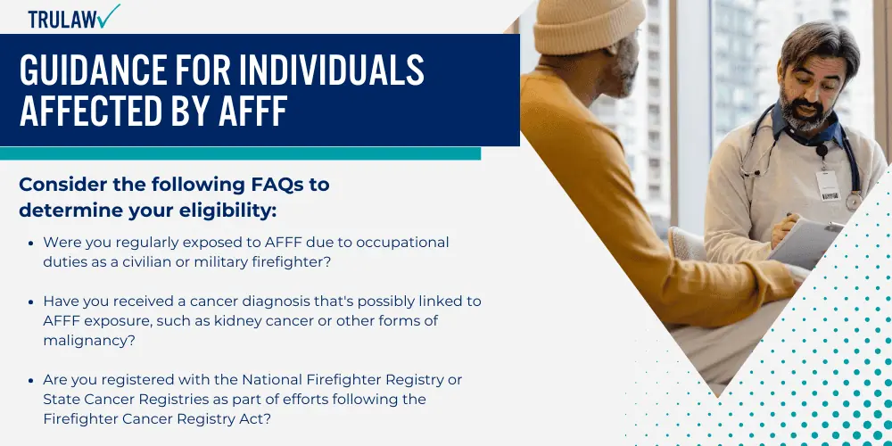 Guidance for Individuals Affected by AFFF