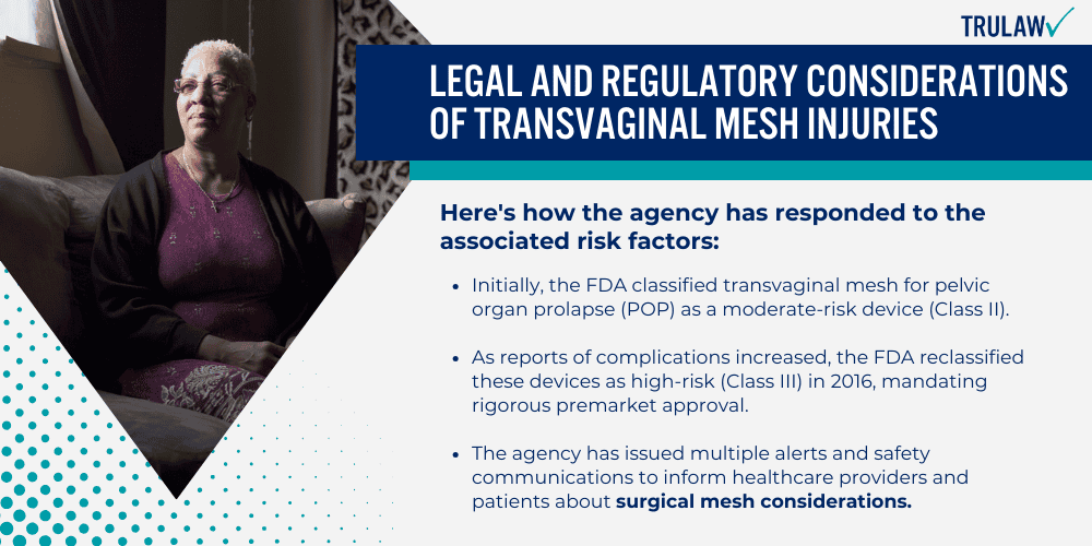 Legal and Regulatory Considerations of Transvaginal Mesh Injuries
