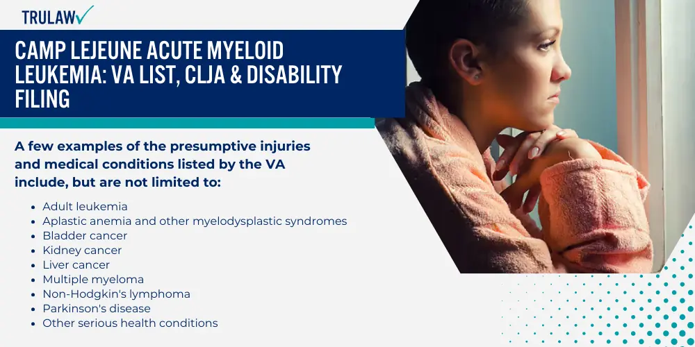 Camp Lejeune Acute Myeloid Leukemia_ VA List, CLJA & Disability Filing