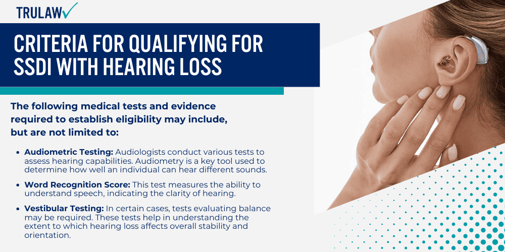 Criteria for Qualifying for SSDI with Hearing Loss