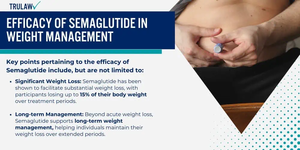 Efficacy of Semaglutide in Weight Management