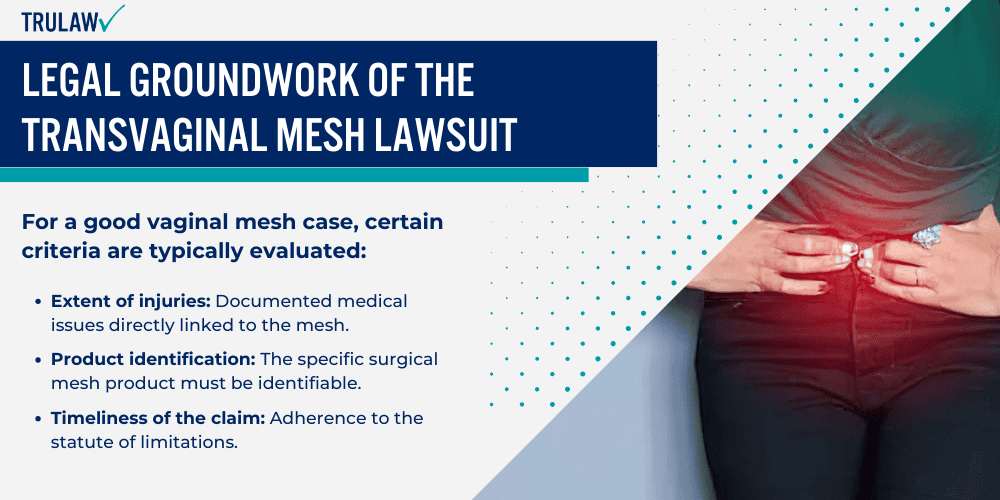 Legal Groundwork of the Transvaginal Mesh Lawsuit
