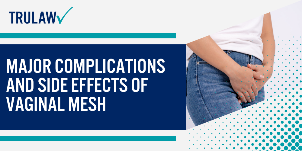 Types of Vaginal Mesh Procedures; Major Complications and Side Effects of Vaginal Mesh