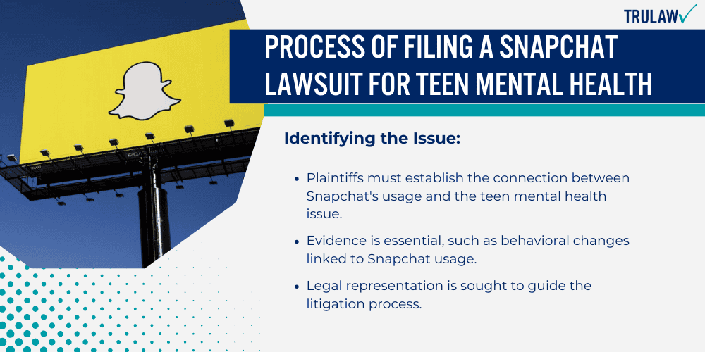Process of Filing a Snapchat Lawsuit for Teen Mental Health