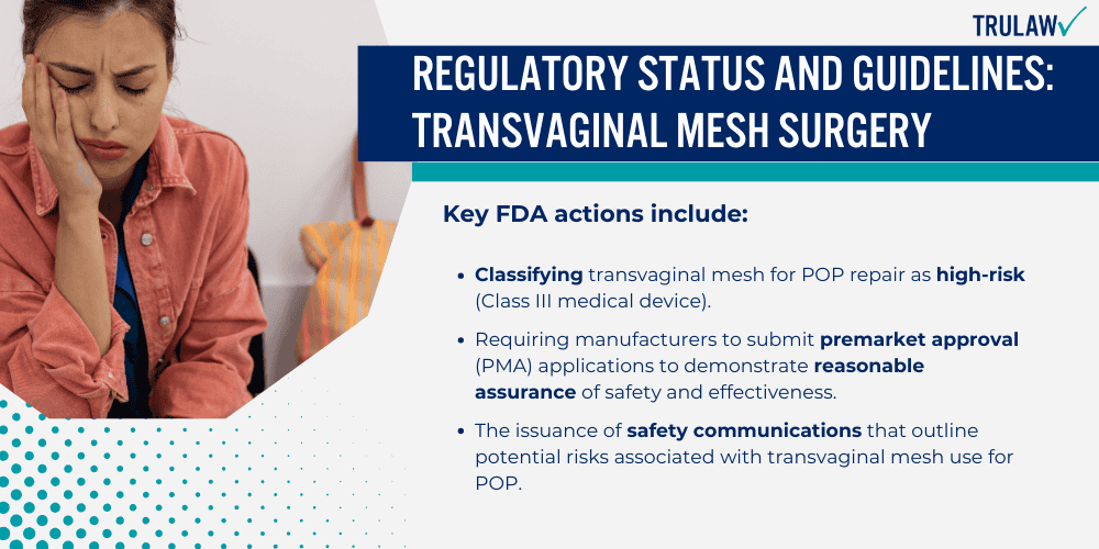 Regulatory Status and Guidelines_ Transvaginal Mesh Surgery